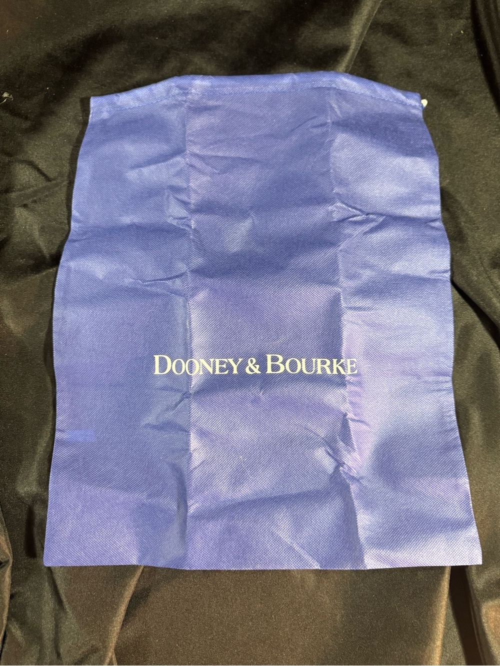 Dooney & Bourke Blue Fabric Dust Bag with Logo 17 x 14 inch